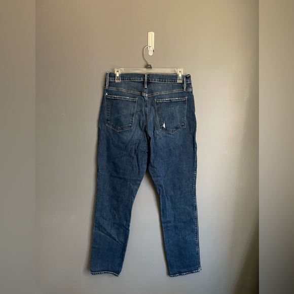 Frame Le Sylvie Slender Straight Leg Jeans Womens Size 30 - Picture 2 of 4